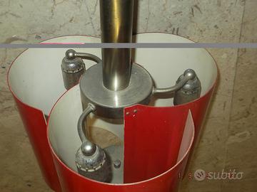 Lampadario vintage 3 luci modernariato design