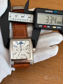 Orologio Oris Miles Rectangular Fasi Lunari GMT