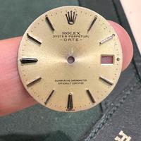 ROLEX DIAL CHAMPAGNE FOR DATE PLEXI