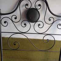 letto in ferro battuto 