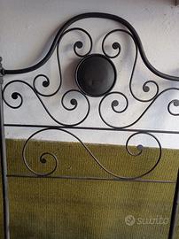letto in ferro battuto 