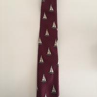 Cravatta in seta Nuovo con barche Polo RalphLauren