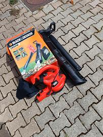 aspiratore soffiatore trituratore elettrico