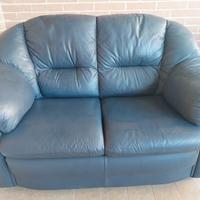Divano 2 posti ecopelle 