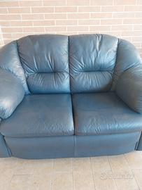 Divano 2 posti ecopelle 