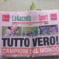Gazzetta 10/7/2006 - Campioni del Mond0