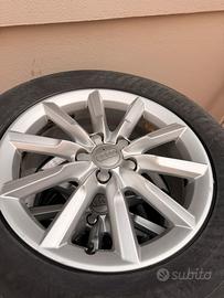 4 Ruote Audi 17” Originali + Gomme Invernali
