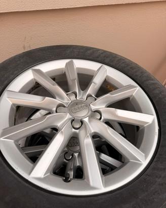 4 Ruote Audi 17” Originali + Gomme Invernali