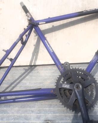 Telaio originale Bianchi con numeri punzonati