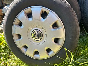 Gomme e Cerchi  metallo golf/audi