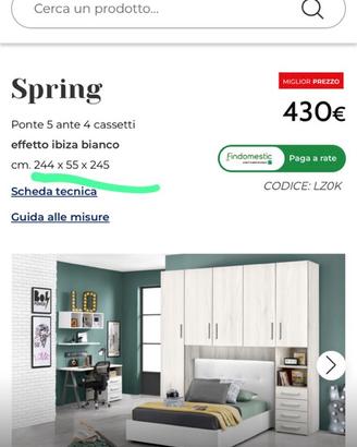 Letto una piazza e mezza