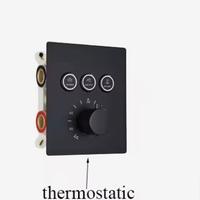 Miscelatore 3 vie per doccia Nero