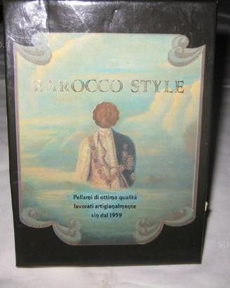 Portafogli uomo in pelle barocco style