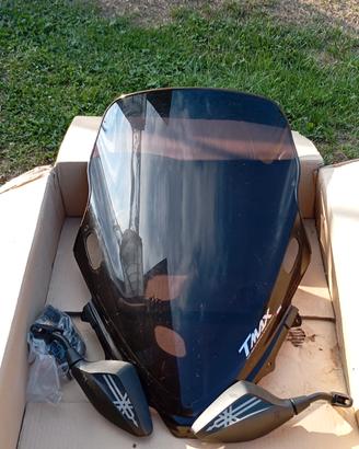 cupolino fume' e specchietti Tmax 500