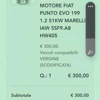 Centralina Motore Fiat Punto Evo 199 1.2 51KW 
