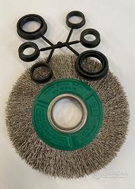Spazzola a filo rotonda