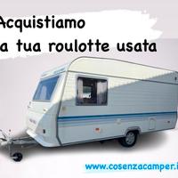 ACQUISTIAMO LA TUA ROULOTTE USATA