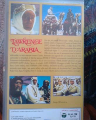 3 Videocassette   Lawrence Arabia-tempesta-piccolo