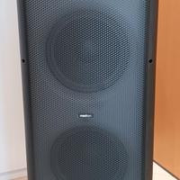 Cassa karaoke bluetooth più microfono 