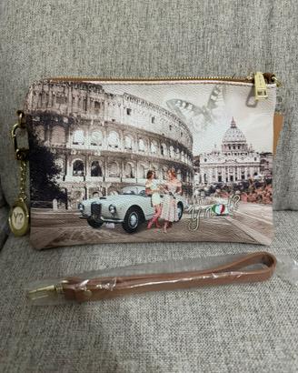 Pochette Y NOT? J-384 Roma - Nuova con polsiera