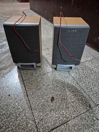 Coppia casse Sony