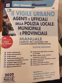 Il vigile urbano Manuale Simone Ed.2020