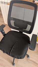 Sedia da ufficio per lavoro da casa smart working 