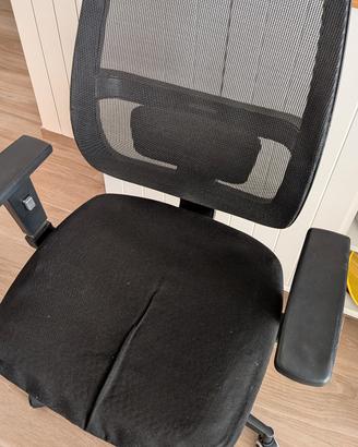 Sedia da ufficio per lavoro da casa smart working 