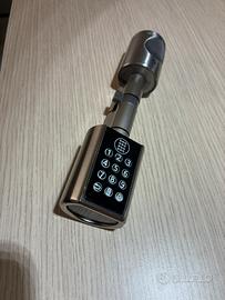 Serratura Smart Europea Cilindro Elettrico tasti