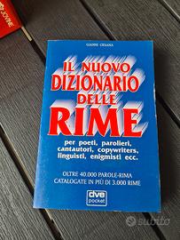 il nuovo dizionario delle rime Gianni Cesana
