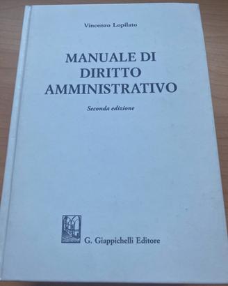 Manuale Diritto Amministrativo