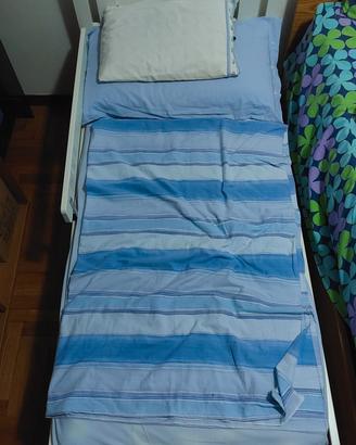 Lettino e materasso ideale 160x70
