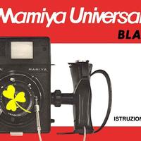 Manuale Istruzioni Mamiya Universal Black