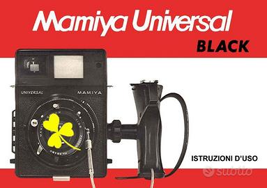 Manuale Istruzioni Mamiya Universal Black