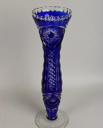 Vaso in cristallo di " Boemia "