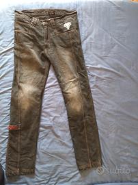 Jeans pantalone moto A-Pro con protezioni