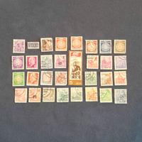 Lotto 31 Francobolli Germania DDR - Anni 40/50