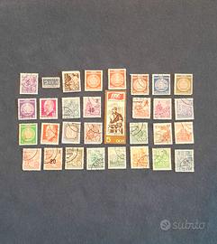 Lotto 31 Francobolli Germania DDR - Anni 40/50