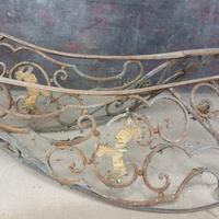 Ringhiere d'epoca per scalinata di lusso