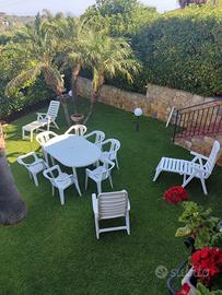 tavolo + sedie + sdraio