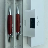 Set penna e porta mina Faber-Castel