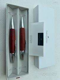 Set penna e porta mina Faber-Castel