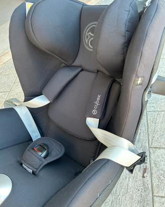 Seggiolino Cybex Sirona Z platinum + base Z i-size