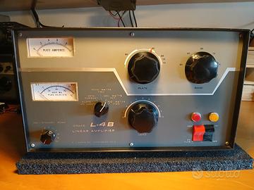 Amplificatore  Drake L-4B con L-4PS + spare parts