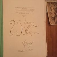 vendi carta 25 leziononi di religione