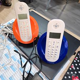 coppia di telefoni cordless marca Motorola