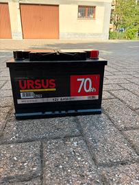 Batteria Ursus 70Ah 12V 640A con 4 utilizzi