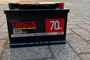 Batteria Ursus 70Ah 12V 640A con 4 utilizzi