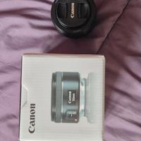 canon obiettivo 50 mm 