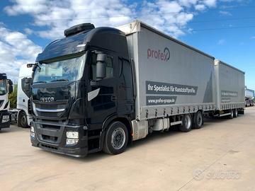 Iveco STRALIS 480 G.V. CENTINATO + RIM. BIGA WEKA